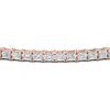 Load image into Gallery viewer, 10-ct-princess-cut-diamond-tennis-bracelet