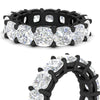 Load image into Gallery viewer, 10-ct.-cushion-cut-diamond-eternity-wedding-band-in-black-gold-FDEWB9296CUANGLE3-10.00CT-NL-BG