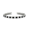 Load image into Gallery viewer, 10-ct.-diamond-tennis-bracelet-with-black-diamond-in-white-gold-FDBRC8635ROGBLACK-10.00_20CT-NL-WG