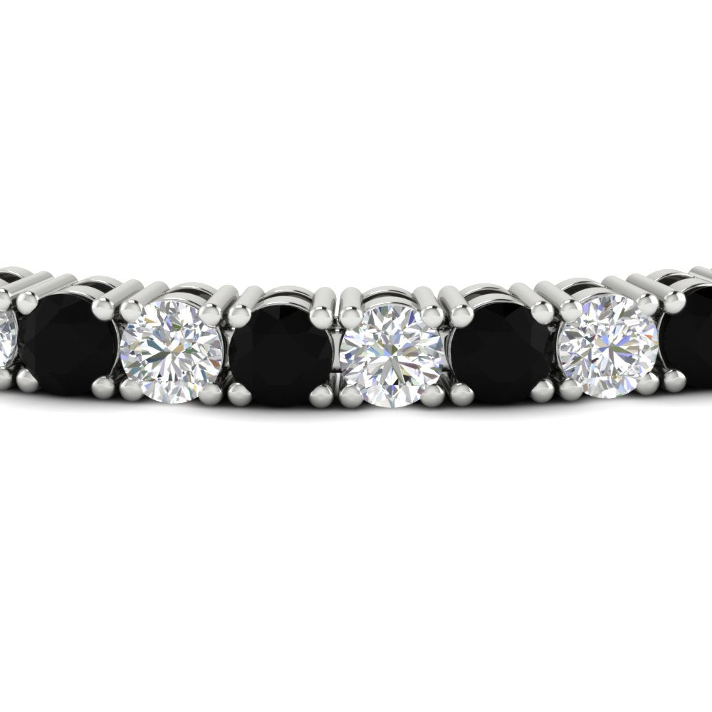 10-ct.-diamond-tennis-bracelet-with-black-diamond-in-white-gold-FDBRC8635ROGBLACKANGLE5-10.00_20CT-NL-WG