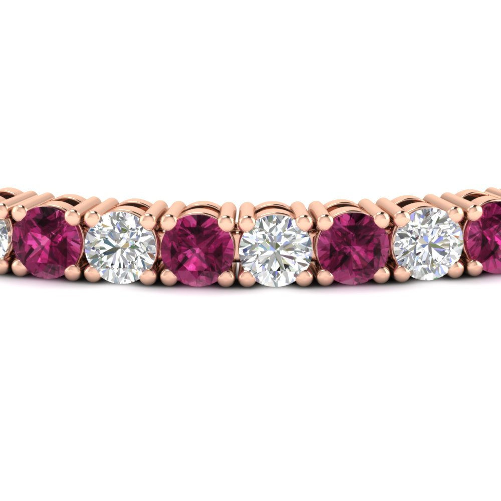 10-ct.-diamond-tennis-bracelet-with-pink-sapphire-in-rose-gold-FDBRC8635ROGSADRPIANGLE5-10.00_20CT-NL-RG