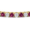 Load image into Gallery viewer, 10-ct.-diamond-tennis-bracelet-with-pink-sapphire-in-yellow-gold-FDBRC8635ROGSADRPIANGLE5-10.00_20CT-NL-YG