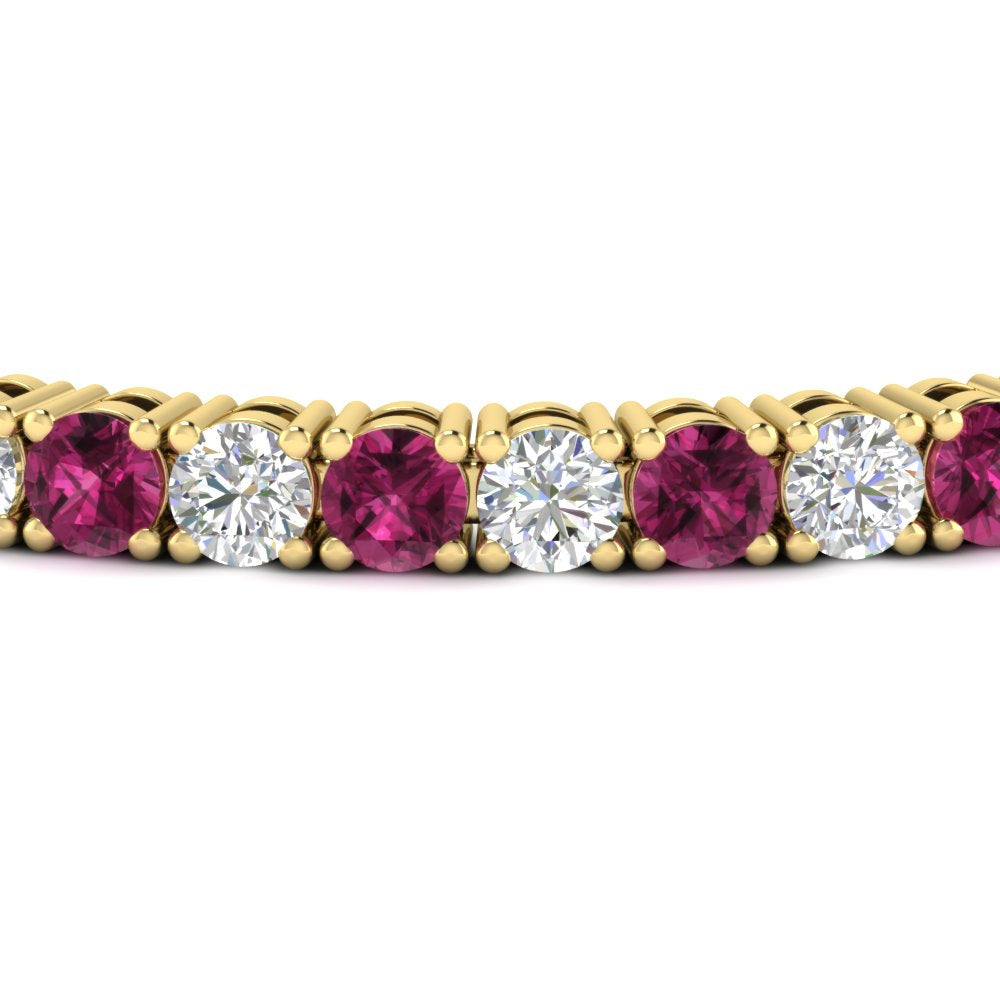 10-ct.-diamond-tennis-bracelet-with-pink-sapphire-in-yellow-gold-FDBRC8635ROGSADRPIANGLE5-10.00_20CT-NL-YG