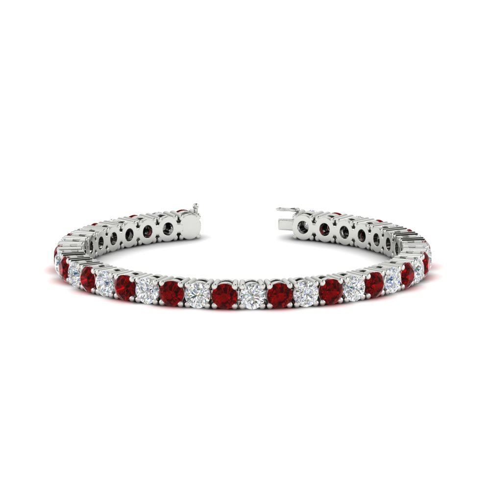 10-ct.-diamond-tennis-bracelet-with-ruby-in-white-gold-FDBRC8635ROGRUDR-10.00_20CT-NL-WG