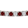 Load image into Gallery viewer, 10-ct.-diamond-tennis-bracelet-with-ruby-in-white-gold-FDBRC8635ROGRUDRANGLE5-10.00_20CT-NL-WG