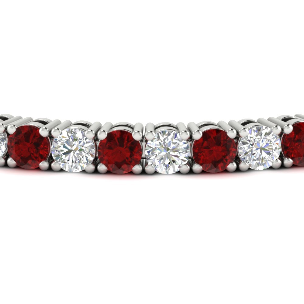 10-ct.-diamond-tennis-bracelet-with-ruby-in-white-gold-FDBRC8635ROGRUDRANGLE5-10.00_20CT-NL-WG