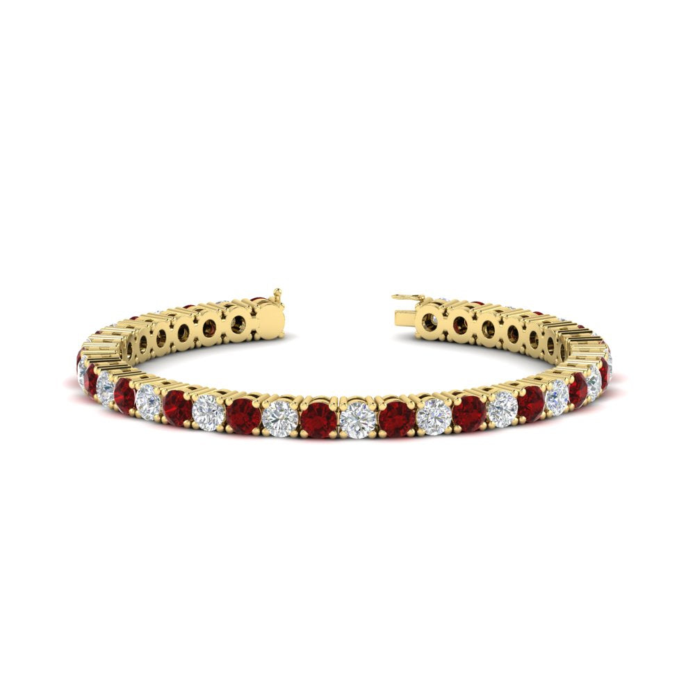 10-ct.-diamond-tennis-bracelet-with-ruby-in-yellow-gold-FDBRC8635ROGRUDR-10.00_20CT-NL-YG