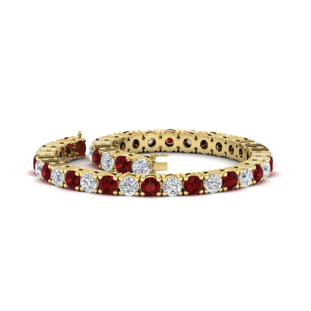 10-ct.-diamond-tennis-bracelet-with-ruby-in-yellow-gold-FDBRC8635ROGRUDRANGLE4-10.00_20CT-NL-YG