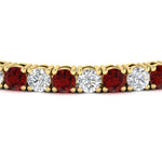 Load image into Gallery viewer, 10-ct.-diamond-tennis-bracelet-with-ruby-in-yellow-gold-FDBRC8635ROGRUDRANGLE5-10.00_20CT-NL-YG
