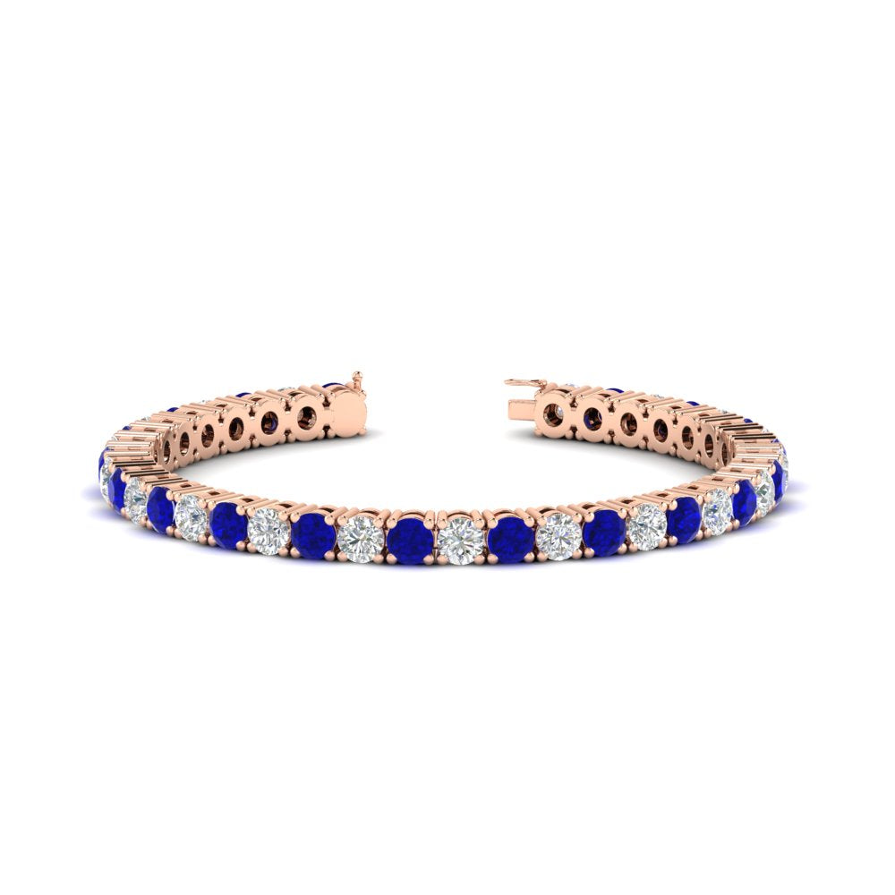 10-ct.-diamond-tennis-bracelet-with-sapphire-in-rose-gold-FDBRC8635ROGSABL-10.00_20CT-NL-RG