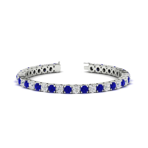 10-ct.-diamond-tennis-bracelet-with-sapphire-in-white-gold-FDBRC8635ROGSABL-10.00_20CT-NL-WG