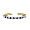 Load image into Gallery viewer, 10-ct.-diamond-tennis-bracelet-with-sapphire-in-yellow-gold-FDBRC8635ROGSABL-10.00_20CT-NL-YG
