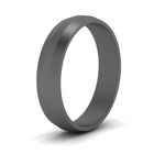 Load image into Gallery viewer, 4 mm Wedding Band Beveled Edge Matte
