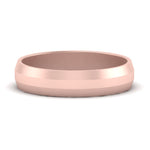 Load image into Gallery viewer, 10-mm-beveled-edge-matte-wedding-band-in-rose-gold-fdm10527b-10.0mm-nl-rg
