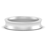 Load image into Gallery viewer, 4 mm Comfort Fit Concave Mens Band
