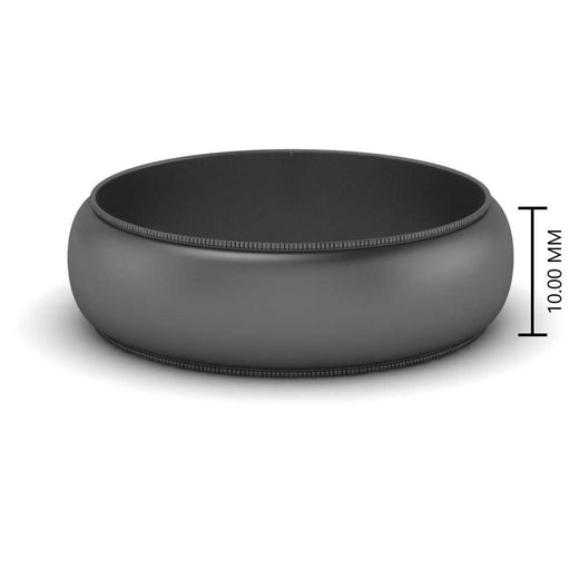 10-mm-comfort fit-mens-wedding-band-in-black-gold-FDM276354B-10MM-NL-BG