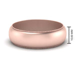 Load image into Gallery viewer, 10-mm-comfort fit-mens-wedding-band-in-FDM276354B-10MM-NL-RG
