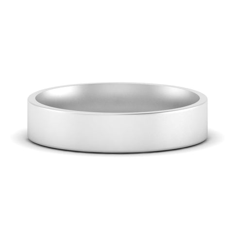 Light Weight Flat Mens Wedding Band