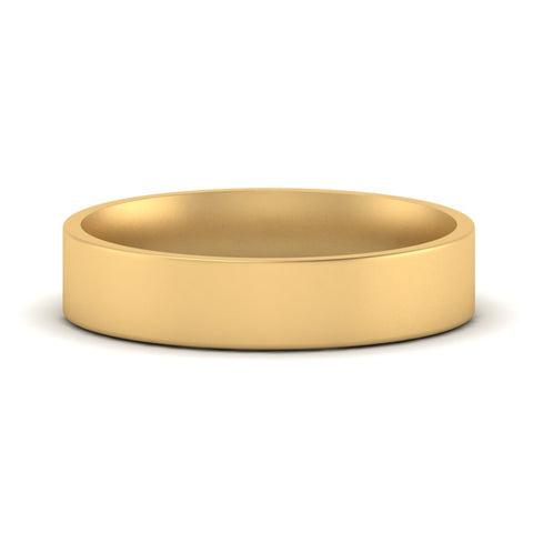 Light Weight Flat Mens Wedding Band