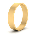 Load image into Gallery viewer, 5 mm Flat Gold Wedding Band
