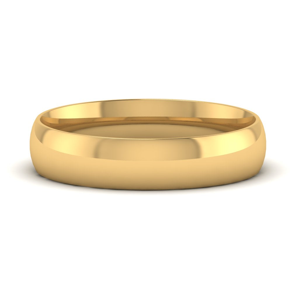 5 mm Wedding Band Classic Comfort Fit