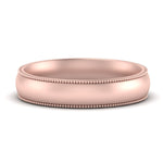 Load image into Gallery viewer, 10-mm-milgrain-comfort-fit-mens-anniversary-ring-in-rose-gold-fdm10530b-10.00mm-nl-rg

