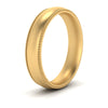 Load image into Gallery viewer, 4 mm Milgrain Comfort Fit Mens Wedding Band