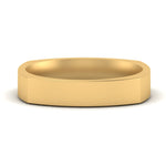 Load image into Gallery viewer, 4 mm Square Comfort Fit Mens Wedding Band
