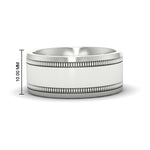 Load image into Gallery viewer, 5 mm Mens Band Double Milgrain
