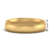 Load image into Gallery viewer, 4 mm Milgrain Comfort Fit Mens Wedding Band