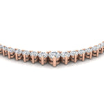 Load image into Gallery viewer, 11-ct-graduated-diamond-tennis-chain-necklace-in-FDNK11299RO-ANGLE1-11.00CT-NL-RG