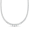Load image into Gallery viewer, 11-ct-graduated-diamond-tennis-chain-necklace-in-FDNK11299RO-ANGLE1-11.00CT-NL-WG