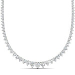 Load image into Gallery viewer, 11-ct-graduated-diamond-tennis-chain-necklace-in-FDNK11299RO-ANGLE1-11.00CT-NL-WG