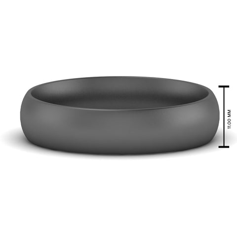 Comfort Fit Mens Wedding Band