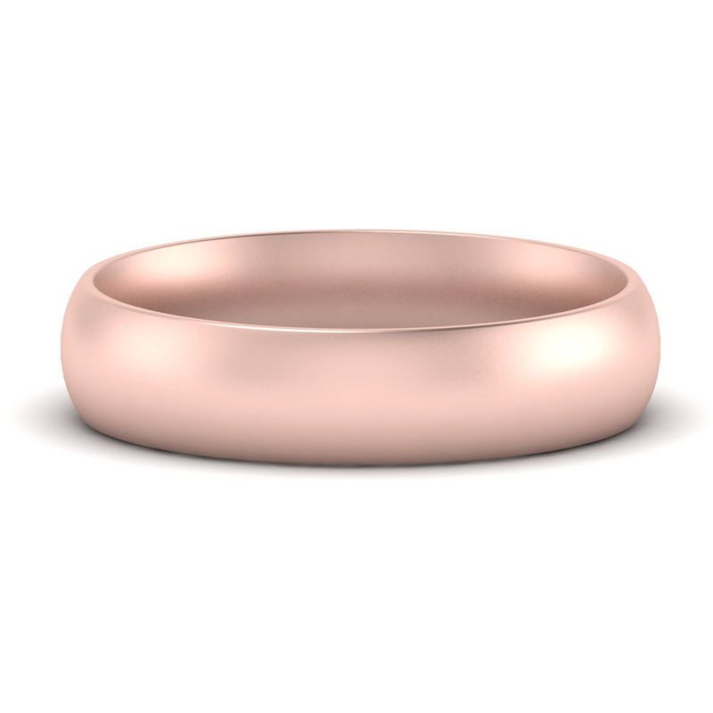 Comfort Fit Mens Wedding Band