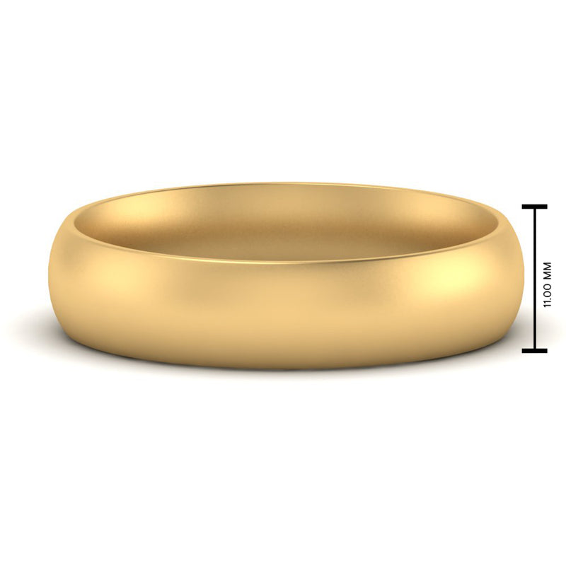 Comfort Fit Mens Wedding Band