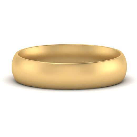 Comfort Fit Mens Wedding Band