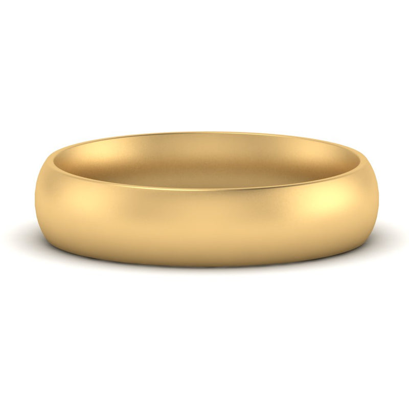 Comfort Fit Mens Wedding Band