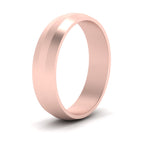 Load image into Gallery viewer, 11-mm-beveled-edge-matte-wedding-band-in-rose-gold-fdm10527b-11.0mm-nl-rg
