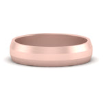 Load image into Gallery viewer, 11-mm-beveled-edge-matte-wedding-band-in-rose-gold-fdm10527b-11.0mm-nl-rg
