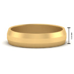 Load image into Gallery viewer, 4 mm Wedding Band Beveled Edge Matte
