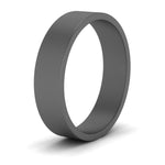 Load image into Gallery viewer, 5 mm Flat Gold Wedding Band
