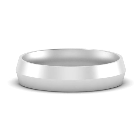 Comfort Fit Knife Edge Mens Band