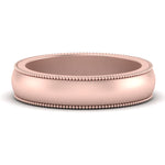 Load image into Gallery viewer, Milgrain Matte Finish Mens Band
