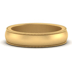 Load image into Gallery viewer, Milgrain Matte Finish Mens Band
