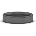 Load image into Gallery viewer, 4 mm Steps Edge Comfort Fit Mens Band
