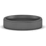 Load image into Gallery viewer, 4 mm Steps Edge Comfort Fit Mens Band
