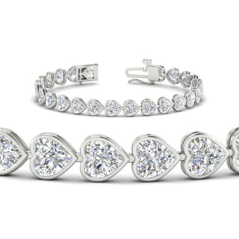 12-50-ct-bezel-tennis-bracelet-heart-shaped-diamond-in-white-gold-fdbrc10581htangle2-12-50-ct-nl-wg