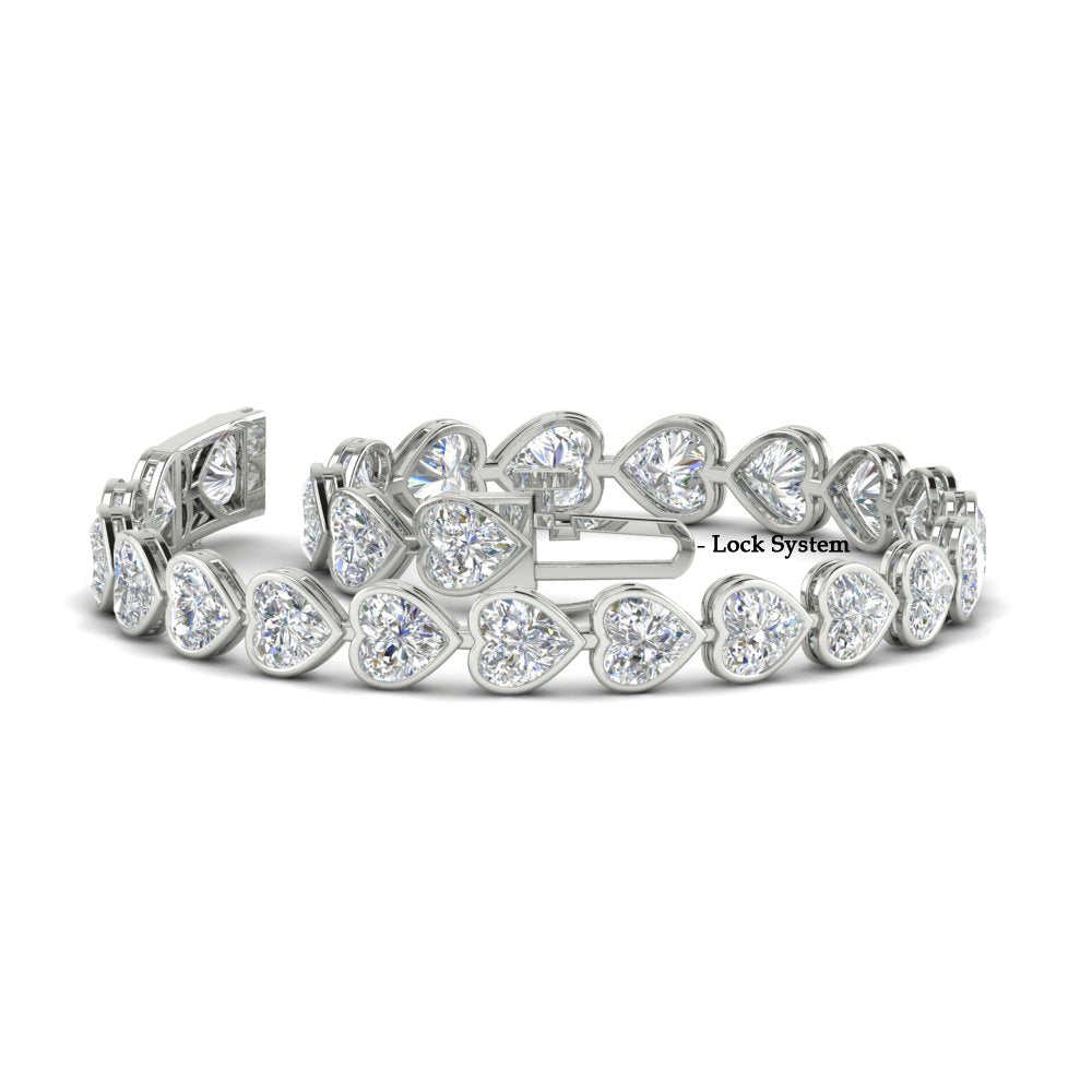 12-50-ct-bezel-tennis-bracelet-heart-shaped-diamond-in-white-gold-fdbrc10581htangle2-12-50-ct-nl-wg