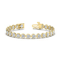 Thumbnail 42 - 12-50-ct-bezel-tennis-bracelet-heart-shaped-diamond-in-yellow-gold-fdbrc10581htangle2-12-50-ct-nl-yg